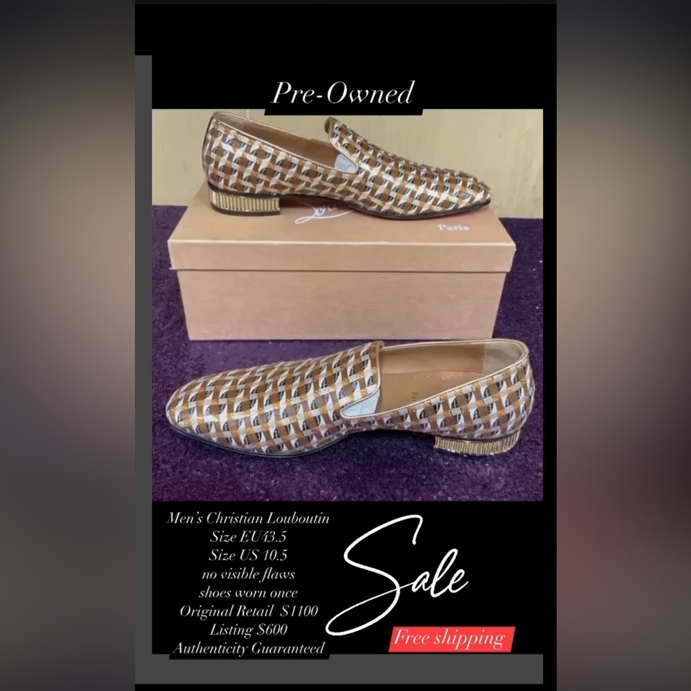 Christian Louboutin men’s loafers